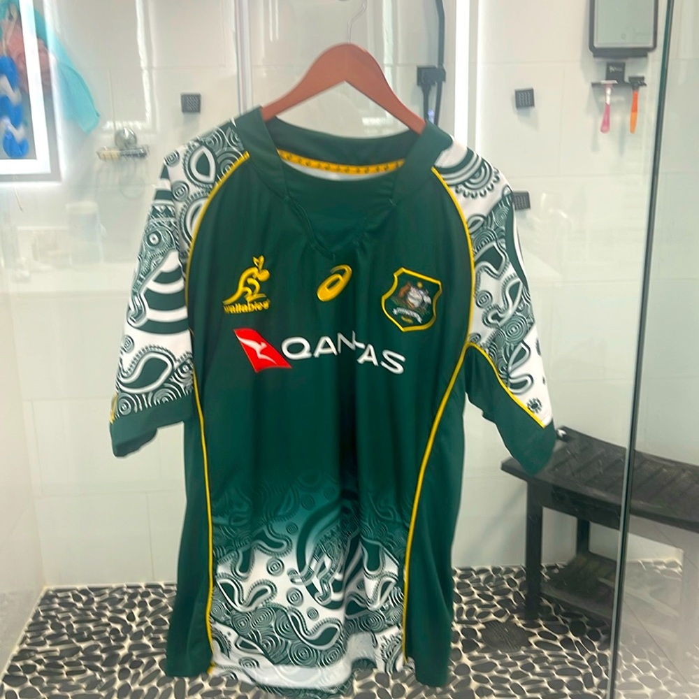ASICS Australian National Rugby Union Team Jersey